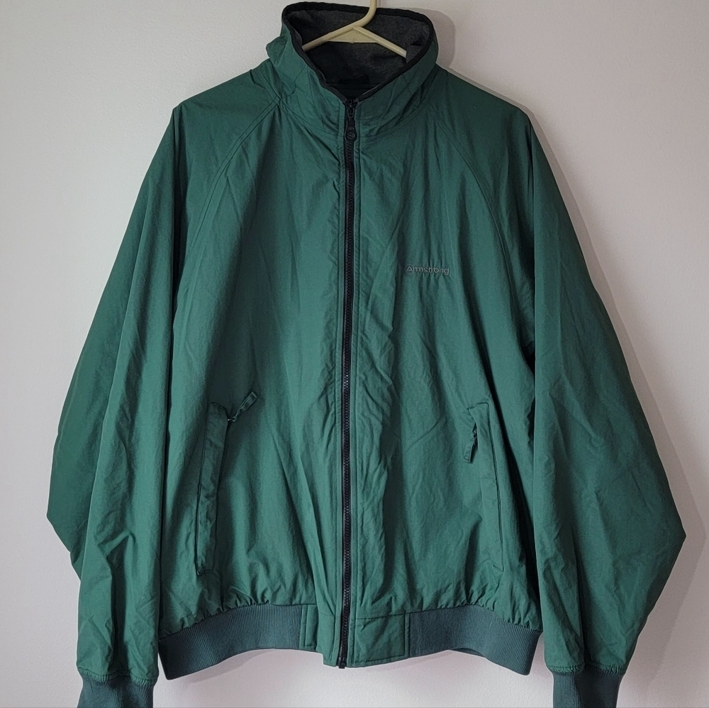 Vintage Devon & Jones Armstrong Men's Windbreaker Jacket Size L.